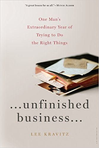 Book Review – Unfinished Business: One Man’s Extraordinary Year of Trying to do the Right Things